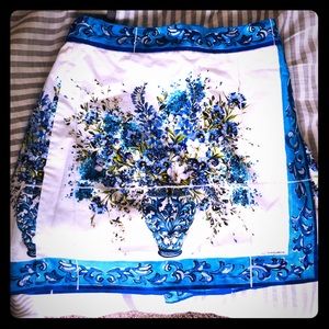 Dolce & Gabbana floral shorts/ skirt